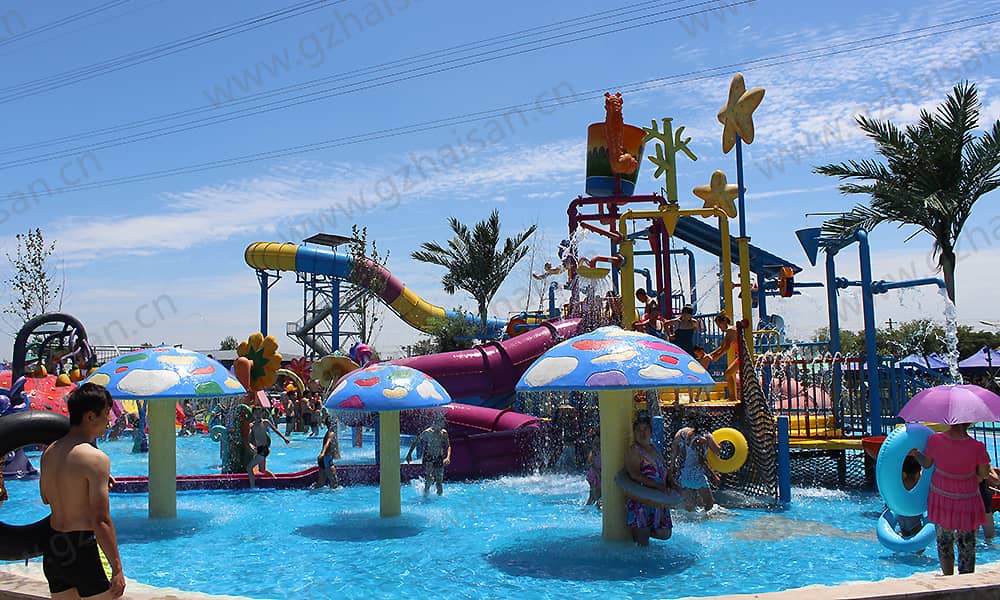 河北保定海森水上大世界小树屋、戏水小品