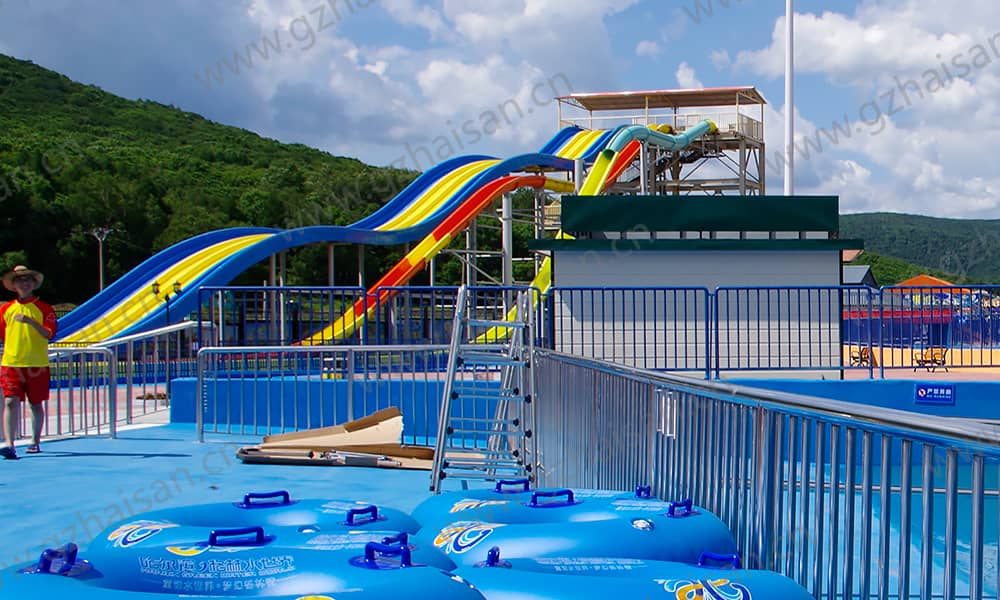 黑龙江哈尔滨格林水世界竞赛滑道、高速