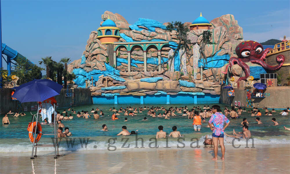 水上乐园设备的建造 水上乐园前景